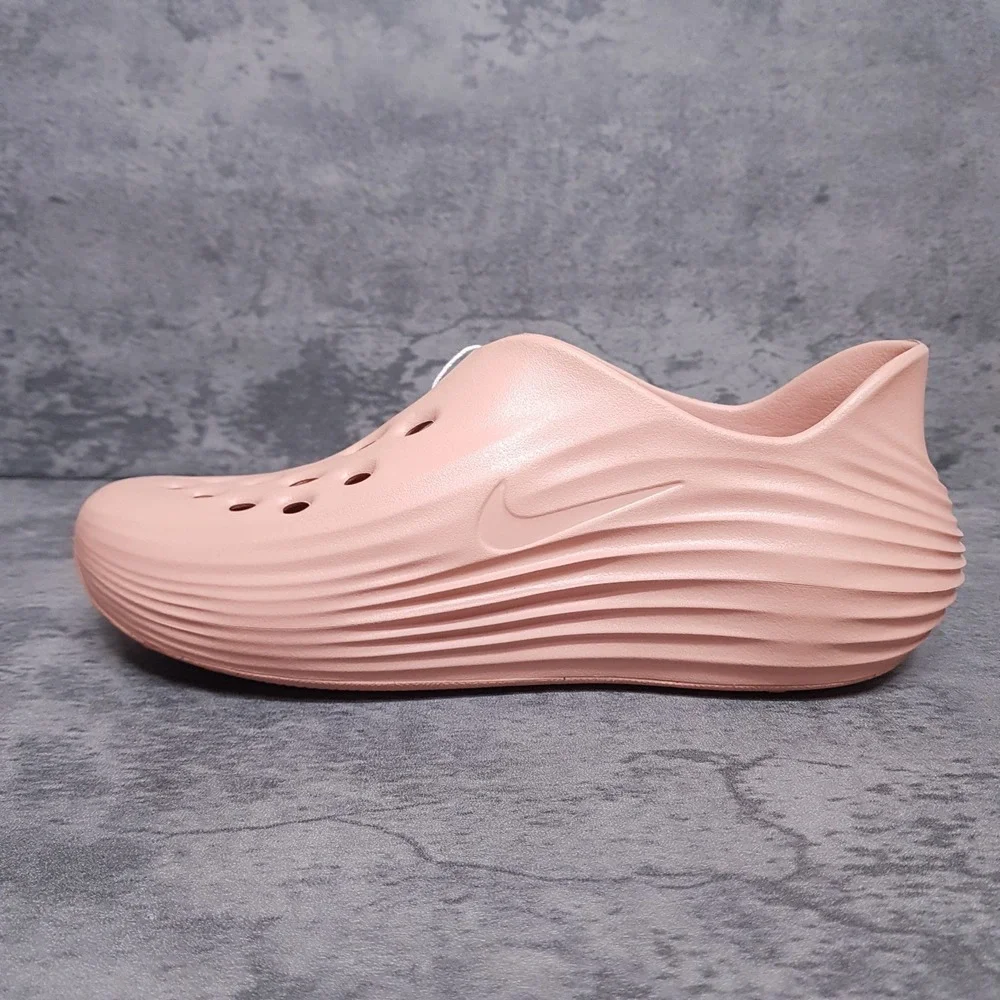 NIKE ReactX Rejuven8 Recovery Shoes Womens 8 Mens 7 Rose‎ Gold HV5062-602